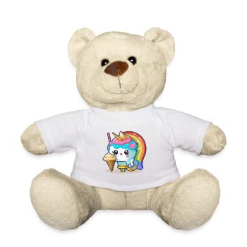 Unicorn Magic - Un monde de fantaisie - Nounours - blanc - Devant