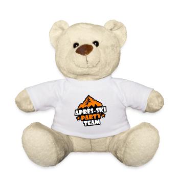 Après Ski Party Team - Teddy Bear - white - Front