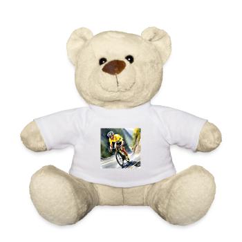 Beyond the Peloton - Teddy Bear - white - Front