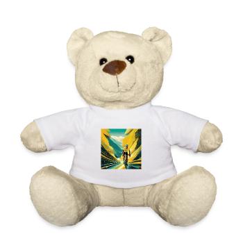 Autobahn zum Yellow Glory - Teddy - Weiß - Vorne