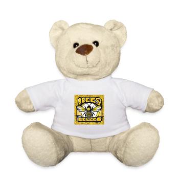 Rettet die Bienen - Teddy - Weiß - Vorne