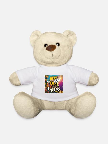 Bourdonnement d’abeille - Nounours - blanc