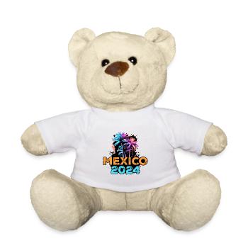 Mexico 2024 Tour - Teddy Bear - white - Front