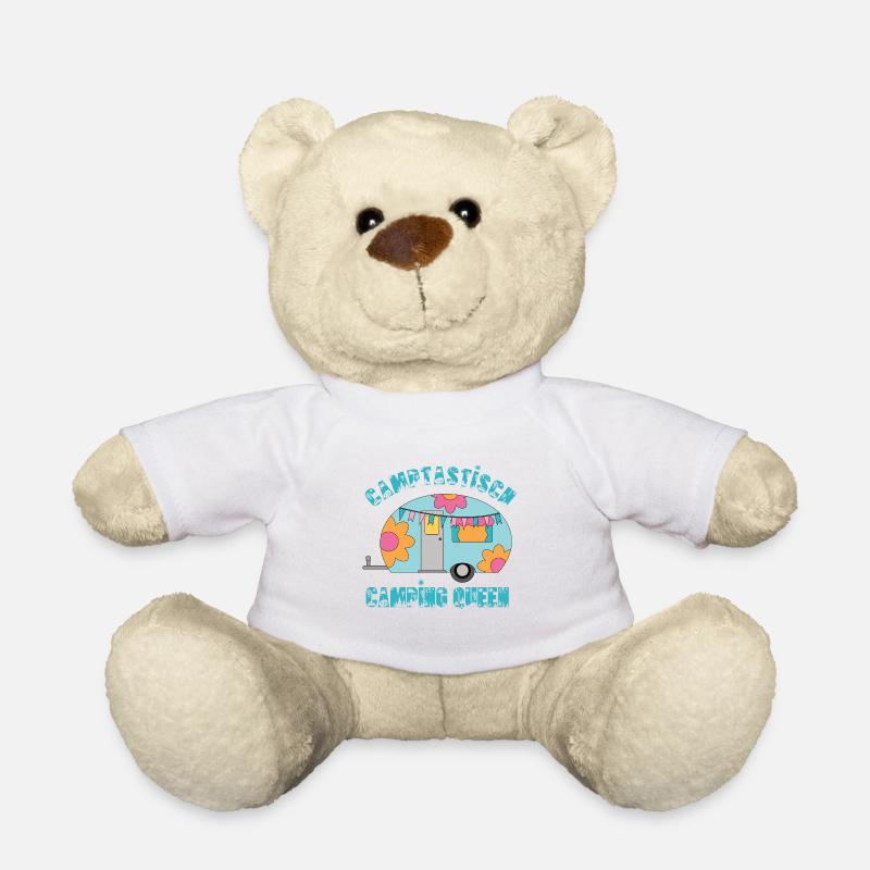 Wohnwagen Camptastisch Camping Queen - Teddy - Weiß