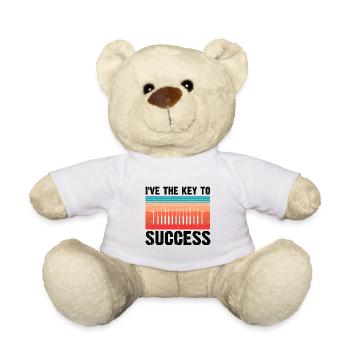 Master Key Locking Technician Lock Service - Teddy Bear - white - Front