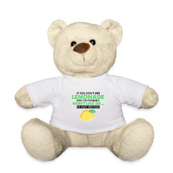 Limonade Limonade Limonade Limonade Stand Design - Nounours - blanc - Devant
