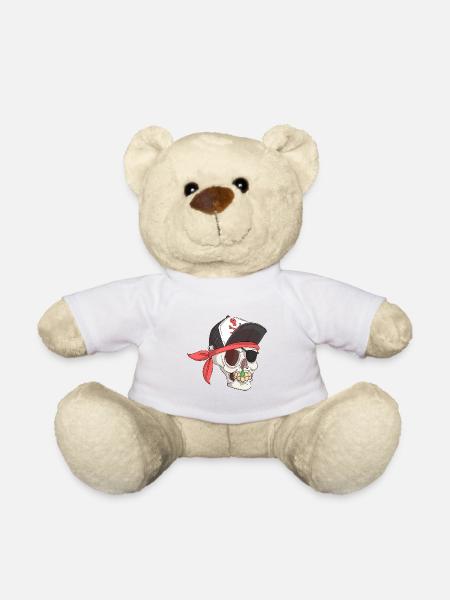 Piratenkind / Kinder Pirat - Teddy - Weiß