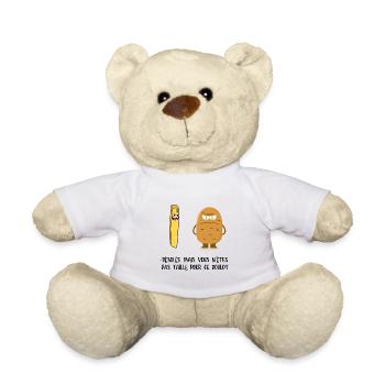 désolée mais vous n'avez pas le profil - Nounours - blanc - Devant