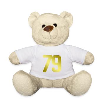79 Zahl Trikot - Teddy - Weiß - Vorne