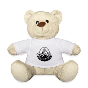 Berge Symbol Mountains - Teddy - Weiß - Vorne