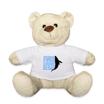 Conception de bélugas pour mammifères marins et orques - Nounours - blanc - Devant