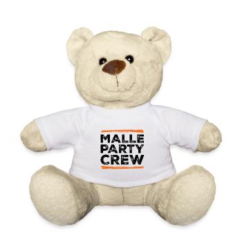 Malle Party Crew - Teddy Bear - white - Front