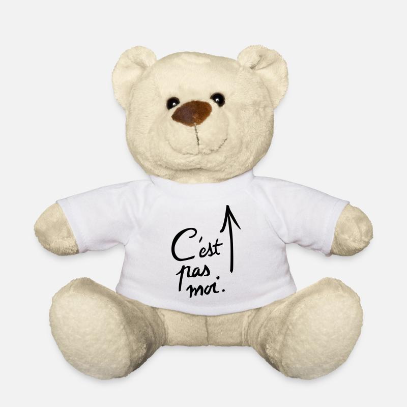 c'est pas moi. - Nounours - blanc