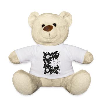 Stella Stern zum Ausmalen - Teddy - Weiß - Vorne