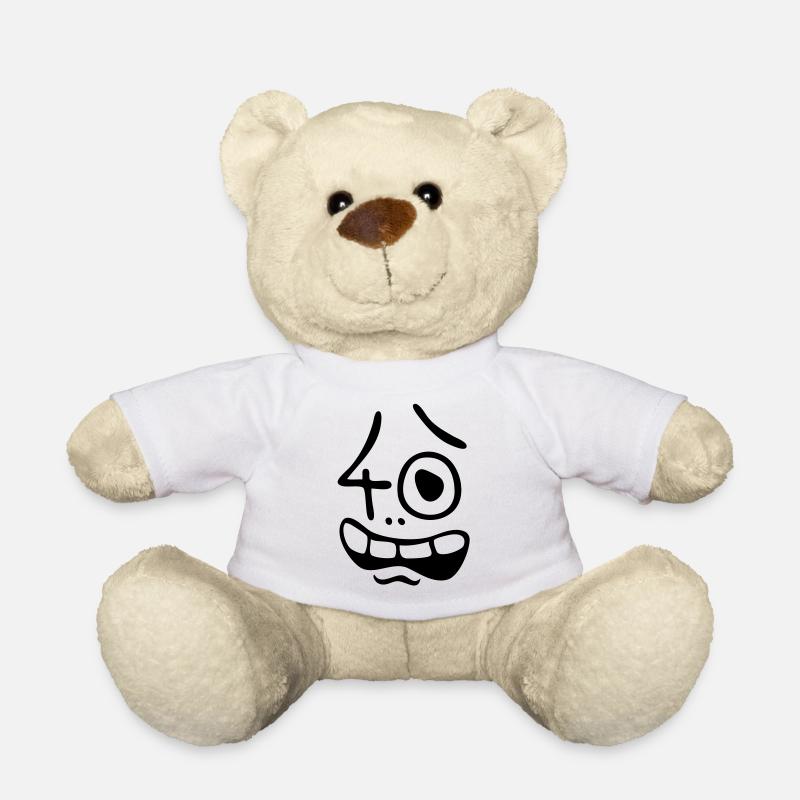 Uh oh, 40 ans! - Nounours - blanc
