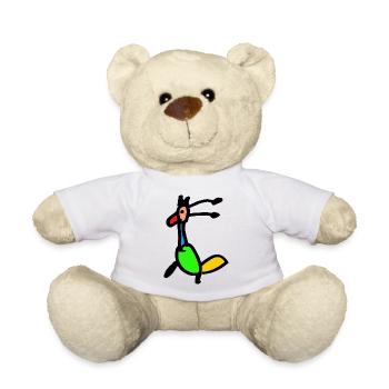 Paradiesvogel - Teddy - Weiß - Vorne