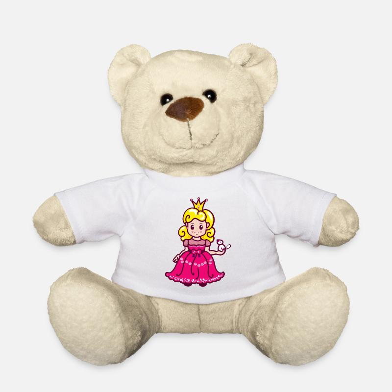 Princess - Teddy Bear - white
