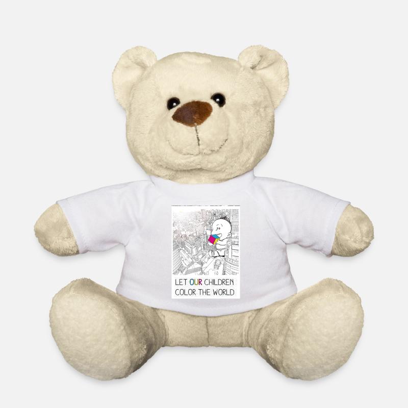COLOR_THE_WORLD - Teddy - Weiß
