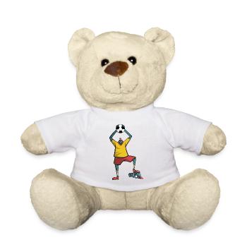Fussball Zombie - Teddy - Weiß - Vorne