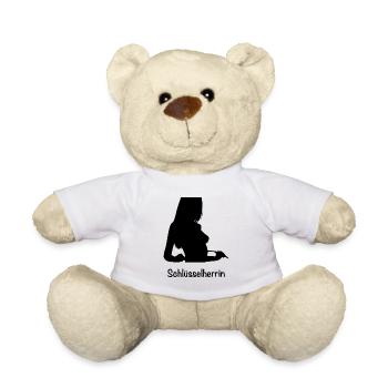 Maîtresse clé - Nounours - blanc - Devant