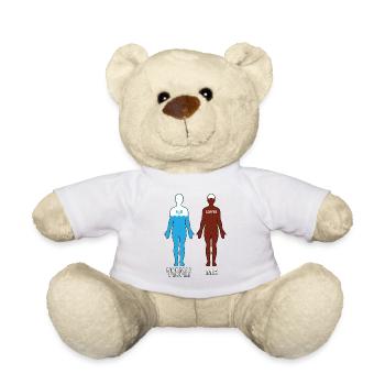 NORMALE MENSCHEN UND ICH - Teddy - Weiß - Vorne
