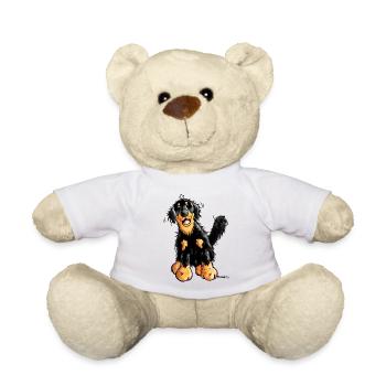 Hovawart – Hovie – Chien - Nounours - blanc - Devant
