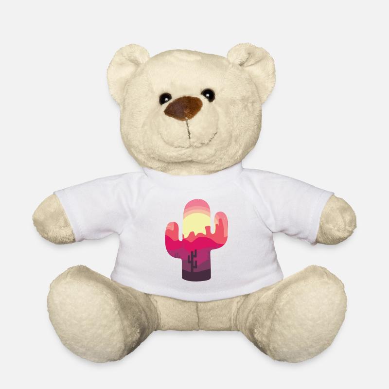 Kaktus - Teddy - Weiß