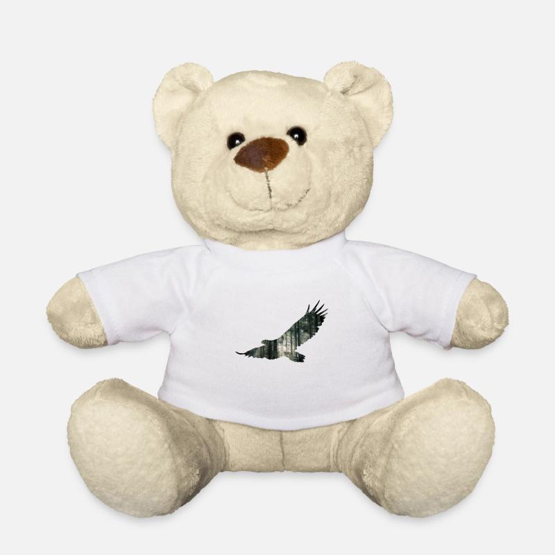 Aigle nature - Nounours - blanc