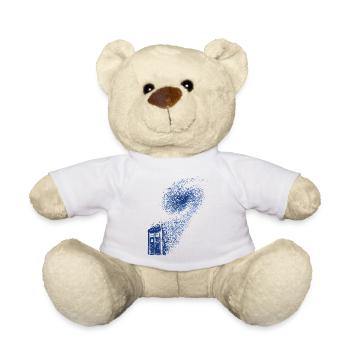 TARDIS: Time and Relative Dimension in Space - Teddy Bear - white - Front