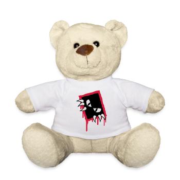 Monster - Teddy Bear - white - Front