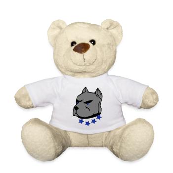 pit bull - Teddy Bear - white - Front