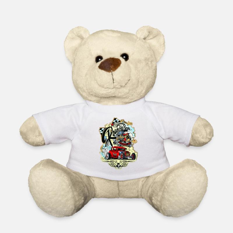Hot Rod - Teddy - Weiß