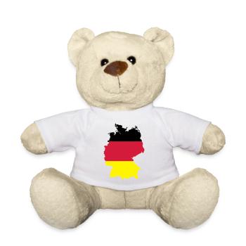 Deutschland - Teddy - Weiß - Vorne