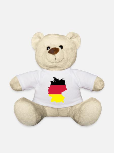 Germany - Teddy Bear - white