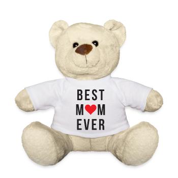 Beste Mutter aller Zeiten - Teddy - Weiß - Vorne