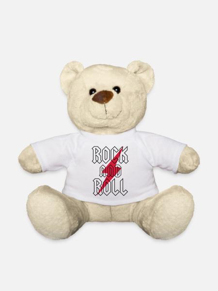 Rock And Roll - Nounours - blanc