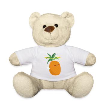 Angel Pineapple - Fruity Sweetness - Teddy Bear - white - Front