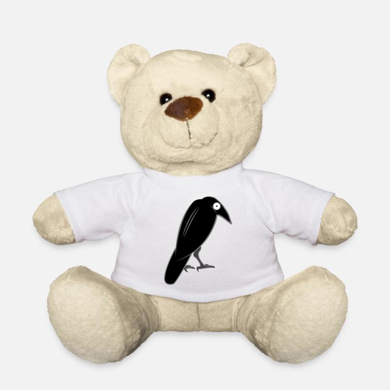 Rabe - Teddy - Weiß
