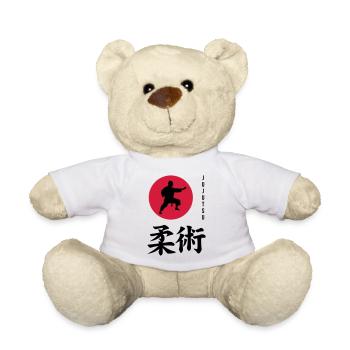 Jujutsu Jiu Jitsu Jiujitsu Ju-jitsu Jiu-jitsu - Teddy Bear - white - Front