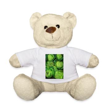 Cabbage Cabbage - Teddy Bear - white - Front