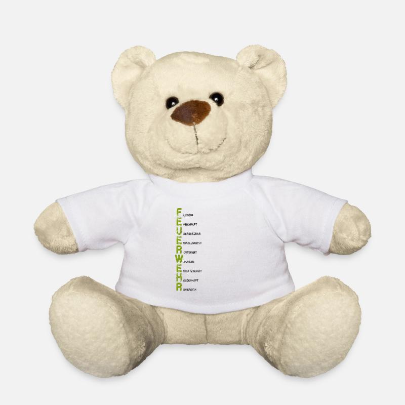 FEUERWEHR - Teddy - Weiß