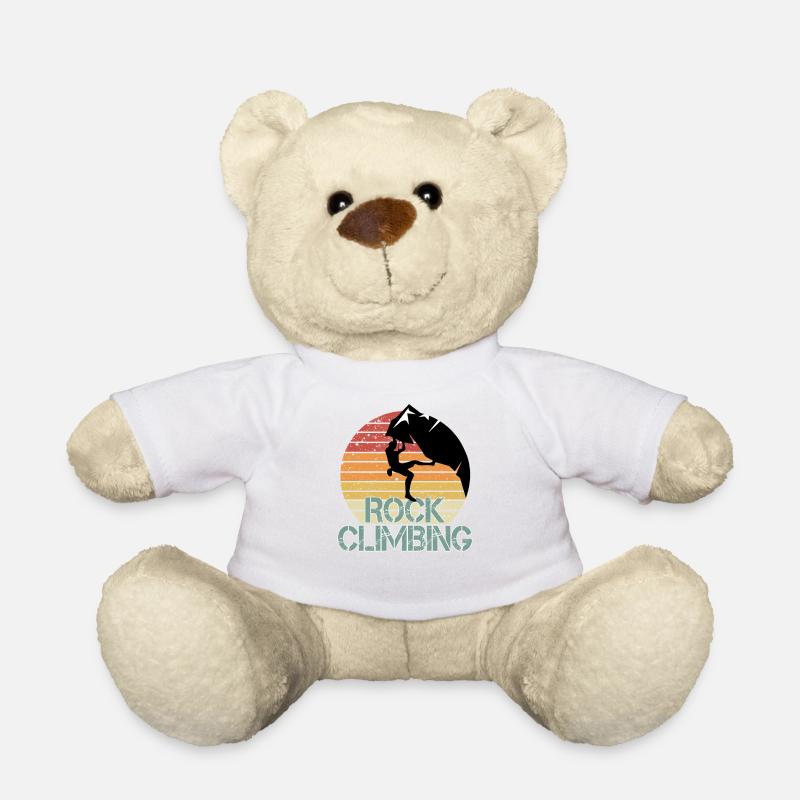 Felsklettern - Teddy - Weiß