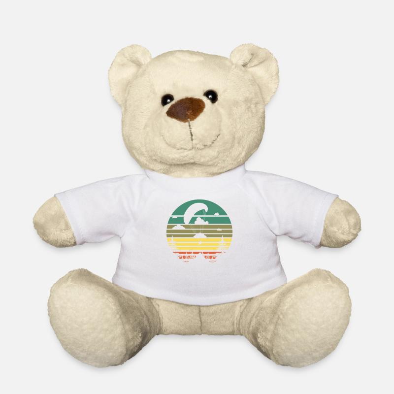 Gleitschirmfliegen - Teddy - Weiß