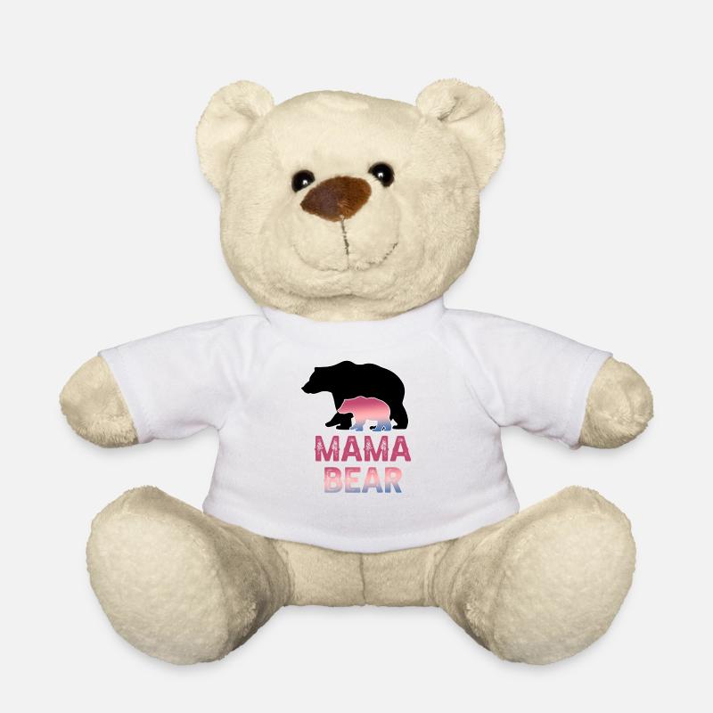Maman ours - Nounours - blanc