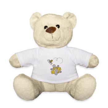 abeille - Nounours - blanc - Devant