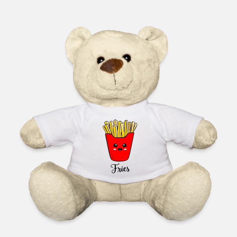 Süße Pommes frites - Teddy - Weiß