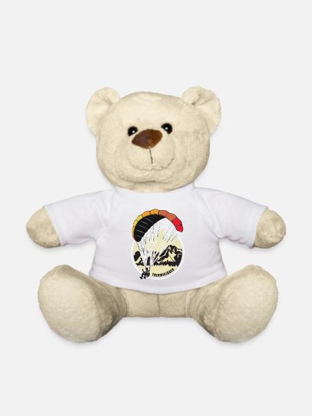 Paragliding Geschenk - Teddy - Weiß