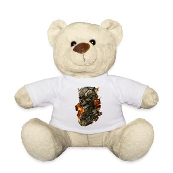 Skull cyborg - Teddy - Weiß - Vorne