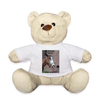 Gähnen joy with horses Freude mit Pferden - Teddy - Weiß - Vorne