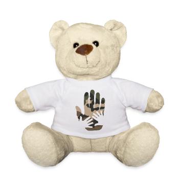 camo Hände Französisch Armee Muster - Teddy - Weiß - Vorne